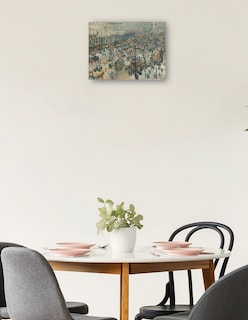 Foto 2 | Cuadro Decorativo - Bulevar De Los Italianos- Camille Pissarro - Religión - 28x36 - Impresión En Lienzo - Fine Art Tj