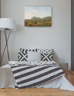 Foto 3 | Cuadro Decorativo - Vista Cerca De Nápoles, C. 1806- Simon Denis - Paisaje - 28x36 - Impresión En Lienzo - Fine Art Tj