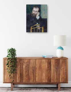 Foto 2 | Cuadro Decorativo - Alfred Sisley (1876)- Pierre-auguste Renoir - Fotografía - 28x36 - Impresión En Lienzo - Fine Art
