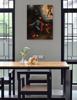 Foto 4 | Cuadro Decorativo - Cristo En El Huerto De Getsemaní- Juan Sariñena - Religión - 46x61 - Impresión En Lienzo - Fin