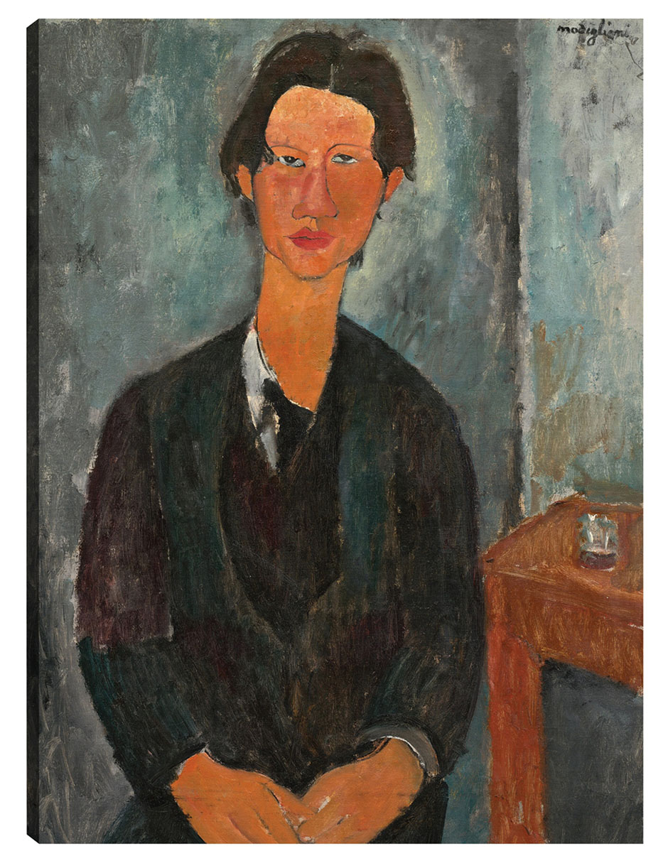 Foto 2 pulgar | Cuadro Decorativo - Chaim Soutine- Amedeo Modigliani - Fotografía - 28x36 - Impresión En Lienzo - Fine Art Tj