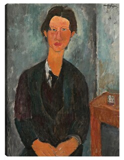 Foto 1 | Cuadro Decorativo - Chaim Soutine- Amedeo Modigliani - Fotografía - 28x36 - Impresión En Lienzo - Fine Art Tj