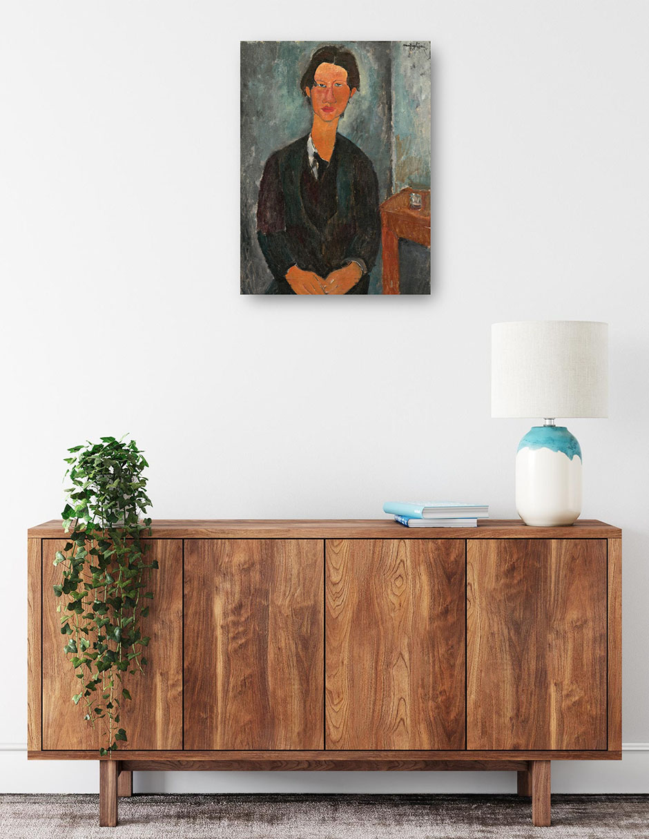 Foto 2 | Cuadro Decorativo - Chaim Soutine- Amedeo Modigliani - Fotografía - 28x36 - Impresión En Lienzo - Fine Art Tj