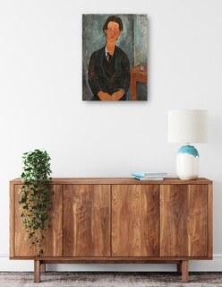 Foto 2 | Cuadro Decorativo - Chaim Soutine- Amedeo Modigliani - Fotografía - 28x36 - Impresión En Lienzo - Fine Art Tj