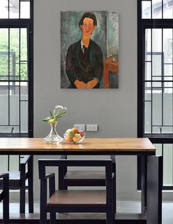 Foto 4 | Cuadro Decorativo - Chaim Soutine- Amedeo Modigliani - Fotografía - 28x36 - Impresión En Lienzo - Fine Art Tj