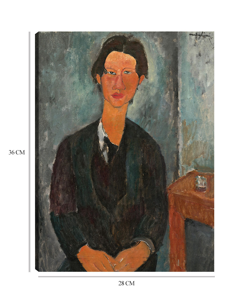 Foto 7 pulgar | Cuadro Decorativo - Chaim Soutine- Amedeo Modigliani - Fotografía - 28x36 - Impresión En Lienzo - Fine Art Tj