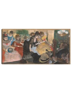 Foto 1 | Cuadro Decorativo - Café-concierto- Edgar Degas - Fotografía - 54x102 - Impresión En Lienzo - Fine Art Tj