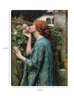Foto 6 | Cuadro Decorativo - El Alma De La Rosa (1908)- Gustave Caillebotte - Fotografía - 28x36 - Impresión En Lienzo - Fin