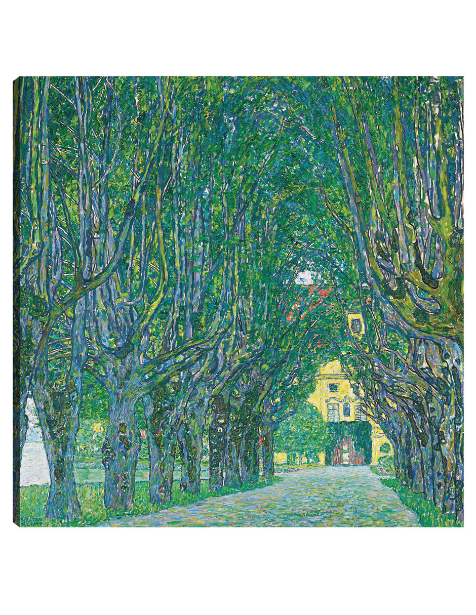 Foto 2 pulgar | Cuadro Decorativo - Avenida Al Castillo De Kammer (1912)- Gustav Klimt - Paisaje - 72x72 - Impresión En Lienzo - Fi
