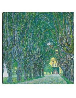 Foto 1 | Cuadro Decorativo - Avenida Al Castillo De Kammer (1912)- Gustav Klimt - Paisaje - 72x72 - Impresión En Lienzo - Fi