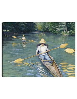 Foto 1 | Cuadro Decorativo - Esquifes (1877)- Gustave Caillebotte - Religión - 28x36 - Impresión En Lienzo - Fine Art Tj