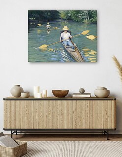 Foto 5 | Cuadro Decorativo - Esquifes (1877)- Gustave Caillebotte - Religión - 28x36 - Impresión En Lienzo - Fine Art Tj