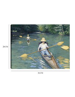 Foto 6 | Cuadro Decorativo - Esquifes (1877)- Gustave Caillebotte - Religión - 28x36 - Impresión En Lienzo - Fine Art Tj