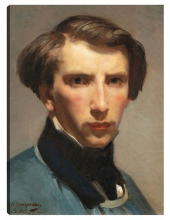 Foto 1 | Cuadro Decorativo - Auto Retrato William Bouguereau- William Bouguereau - Fotografía - 69x92 - Impresión En Li