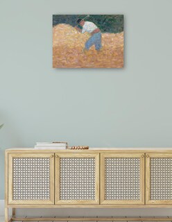 Foto 4 | Cuadro Decorativo - El Rompepiedras (c. 1882)- Georges Seurat - Fotografía - 69x92 - Impresión En Lienzo - Fine Art Tj