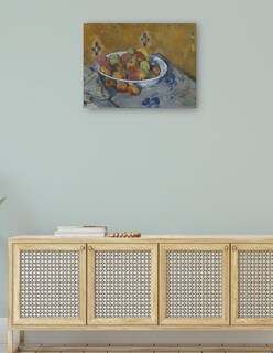 Foto 4 | Cuadro Decorativo - El Plato De Manzanas (c. 1877)- Paul Cézanne - Religión - 46x61 - Impresión En Lienzo - Fine Art T