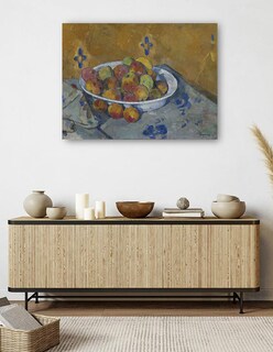 Foto 5 | Cuadro Decorativo - El Plato De Manzanas (c. 1877)- Paul Cézanne - Religión - 46x61 - Impresión En Lienzo - Fine Art T