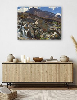 Foto 5 | Cuadro Decorativo - Paso Del Simplón (1911)- John Singer Sargent - Paisaje - 46x61 - Impresión En Lienzo - Fine Art Tj