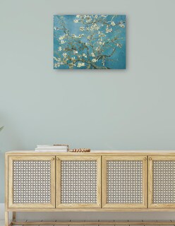 Foto 4 | Cuadro Decorativo - Flor De Almendro (c.1890)- Vincent Van Gogh - Floral - 46x61 - Impresión En Lienzo - Fine Art Tj
