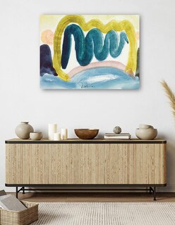 Foto 5 | Cuadro Decorativo - Estanque A La Luz Del Sol (1935)- Arthur Dove - Religión - 28x36 - Impresión En Lienzo - Fine Art