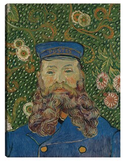 Foto 1 | Cuadro Decorativo - Retrato De José Roulin (1889)- Vincent Van Gogh - Fotografía - 28x36 - Impresión En Lienzo -