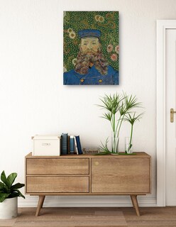 Foto 3 | Cuadro Decorativo - Retrato De José Roulin (1889)- Vincent Van Gogh - Fotografía - 28x36 - Impresión En Lienzo -
