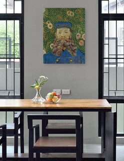 Foto 4 | Cuadro Decorativo - Retrato De José Roulin (1889)- Vincent Van Gogh - Fotografía - 28x36 - Impresión En Lienzo -
