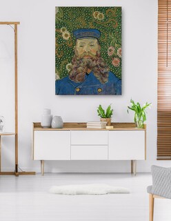 Foto 5 | Cuadro Decorativo - Retrato De José Roulin (1889)- Vincent Van Gogh - Fotografía - 28x36 - Impresión En Lienzo -