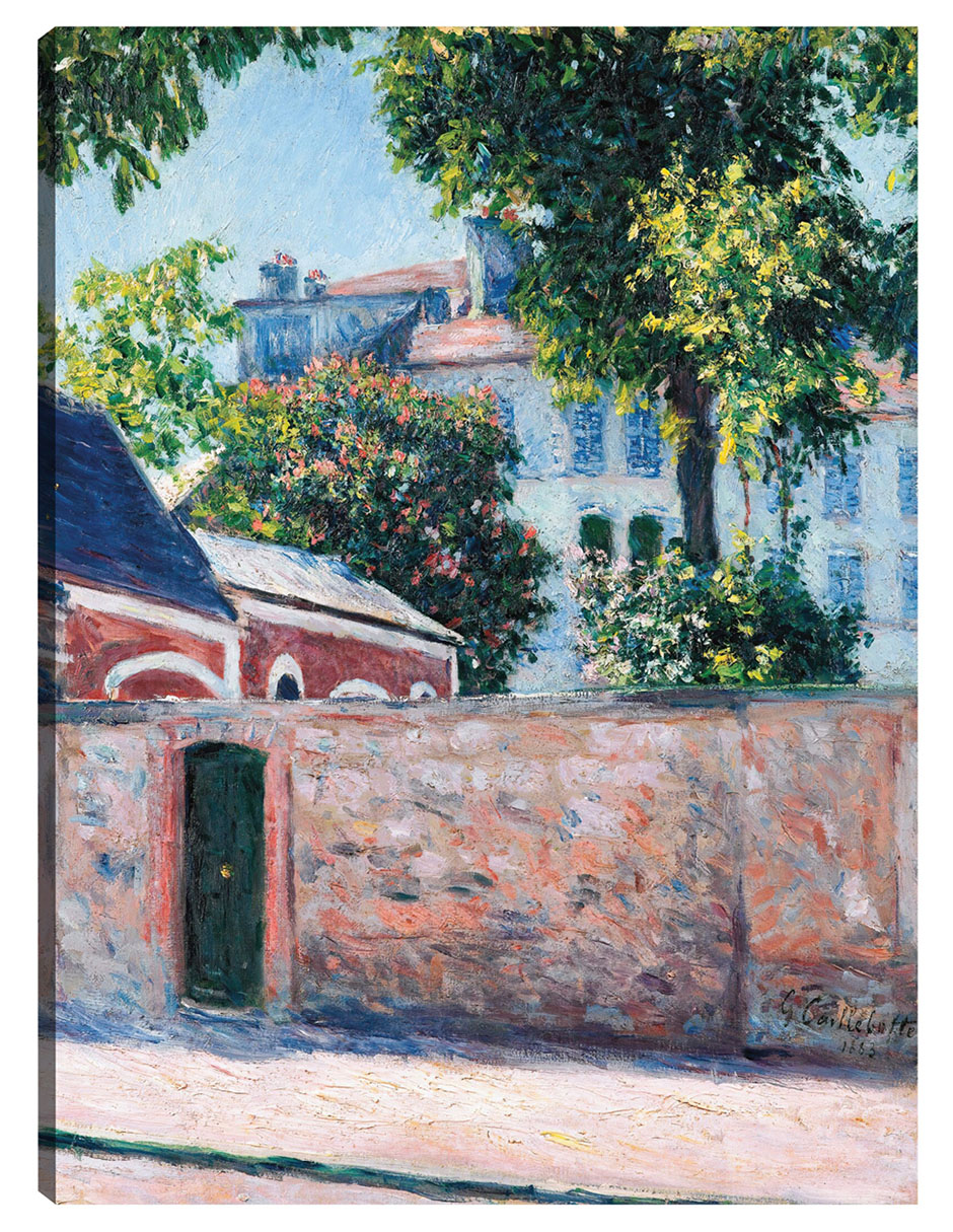Foto 2 pulgar | Cuadro Decorativo - Casas De Argenteuil (1883)- Gustave Caillebotte - Abstracto - 69x92 - Impresión En Lienzo - Fine