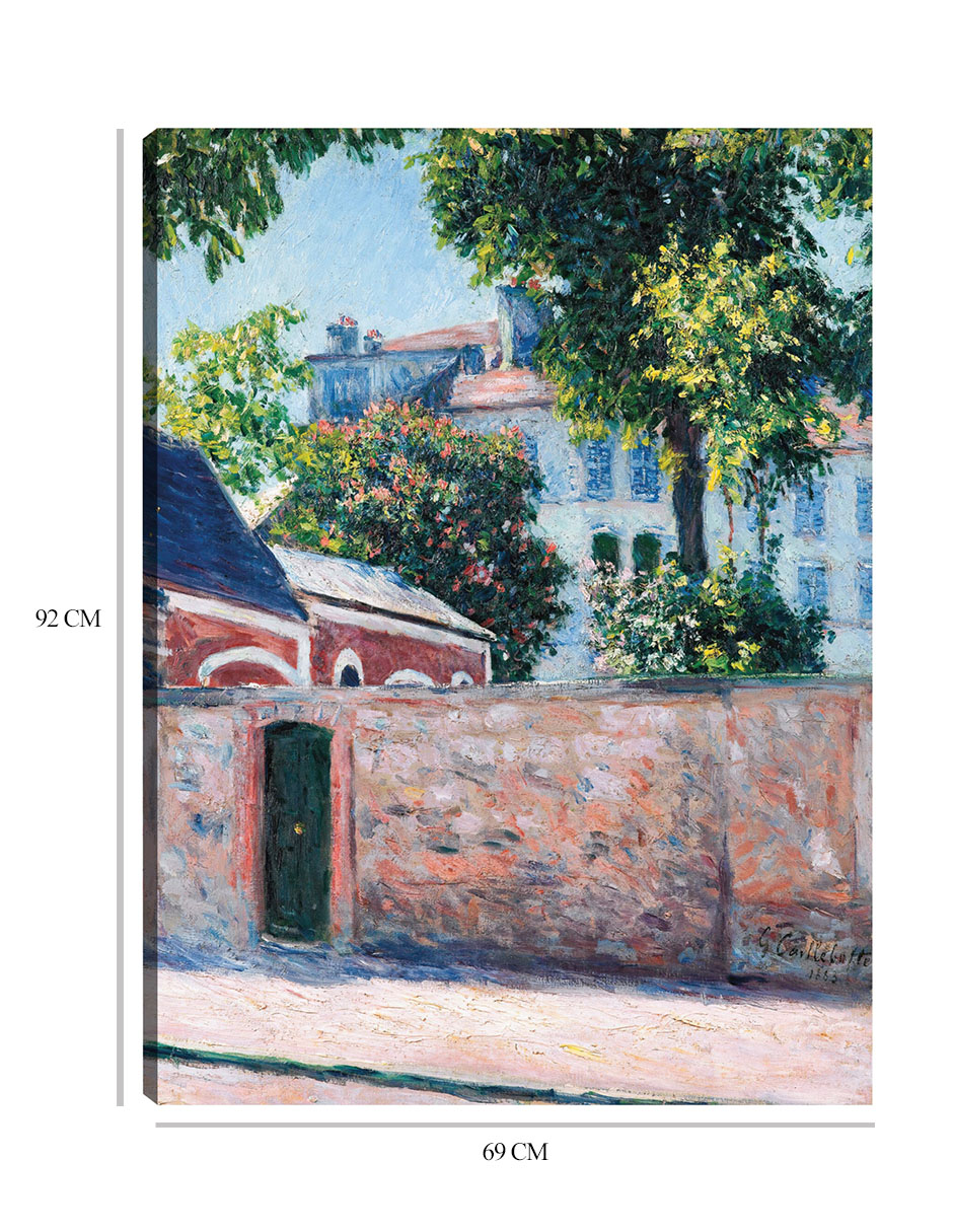 Foto 7 pulgar | Cuadro Decorativo - Casas De Argenteuil (1883)- Gustave Caillebotte - Abstracto - 69x92 - Impresión En Lienzo - Fine