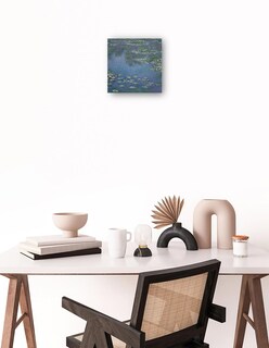 Foto 2 | Cuadro Decorativo - Lirios De Agua (1906)- Claude Monet - Paisaje - 89x89 - Impresión En Lienzo - Fine Art Tj