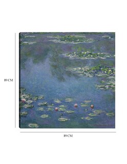 Foto 6 | Cuadro Decorativo - Lirios De Agua (1906)- Claude Monet - Paisaje - 89x89 - Impresión En Lienzo - Fine Art Tj