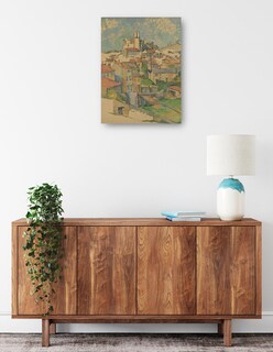 Foto 2 | Cuadro Decorativo - Jardín- Paul Cezanne - Ciudades - 69x92 - Impresión En Lienzo - Fine Art Tj