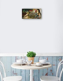 Foto 2 | Cuadro Decorativo - Odalisca- Pierre-auguste Renoir - Fotografía - 64x122 - Impresión En Lienzo - Fine Art Tj