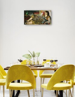 Foto 3 | Cuadro Decorativo - Odalisca- Pierre-auguste Renoir - Fotografía - 64x122 - Impresión En Lienzo - Fine Art Tj