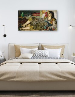 Foto 5 | Cuadro Decorativo - Odalisca- Pierre-auguste Renoir - Fotografía - 64x122 - Impresión En Lienzo - Fine Art Tj