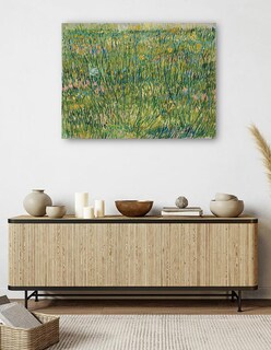 Foto 5 | Cuadro Decorativo - Parche De Hierba (1887)- Vincent Van Gogh - Religión - 46x61 - Impresión En Lienzo - Fine Art Tj