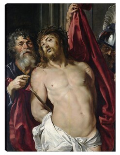 Foto 1 | Cuadro Decorativo - Ecce Homo (1800 - 1857)- Peter Paul Rubens - Religión - 46x61 - Impresión En Lienzo - Fine Art Tj