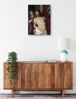 Foto 2 | Cuadro Decorativo - Ecce Homo (1800 - 1857)- Peter Paul Rubens - Religión - 46x61 - Impresión En Lienzo - Fine Art Tj