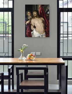 Foto 4 | Cuadro Decorativo - Ecce Homo (1800 - 1857)- Peter Paul Rubens - Religión - 46x61 - Impresión En Lienzo - Fine Art Tj