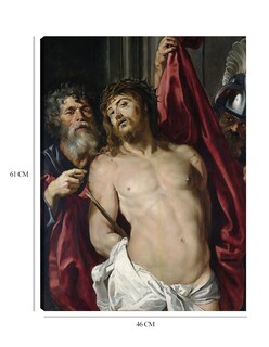 Foto 6 | Cuadro Decorativo - Ecce Homo (1800 - 1857)- Peter Paul Rubens - Religión - 46x61 - Impresión En Lienzo - Fine Art Tj