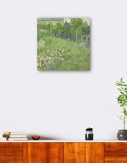 Foto 5 | Cuadro Decorativo - El Jardín De Daubigny- Vincent Van Gogh - Floral - 72x72 - Impresión En Lienzo - Fine Art Tj