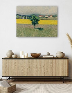 Foto 5 | Cuadro Decorativo - Pradera Del Pont D'argenteuil- Gustave Caillebotte - Religión - 69x92 - Impresión En Lienzo -