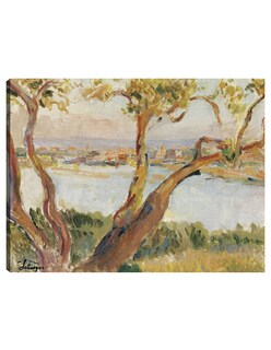 Foto 1 | Cuadro Decorativo - Vista De Antibes- Henri Lebasque - Paisaje - 69x92 - Impresión En Lienzo - Fine Art Tj