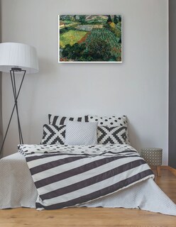 Foto 3 | Cuadro Decorativo - Campo De Amapolas (1889)- Vincent Van Gogh - Religión - 69x92 - Impresión En Lienzo - Fine Art Tj