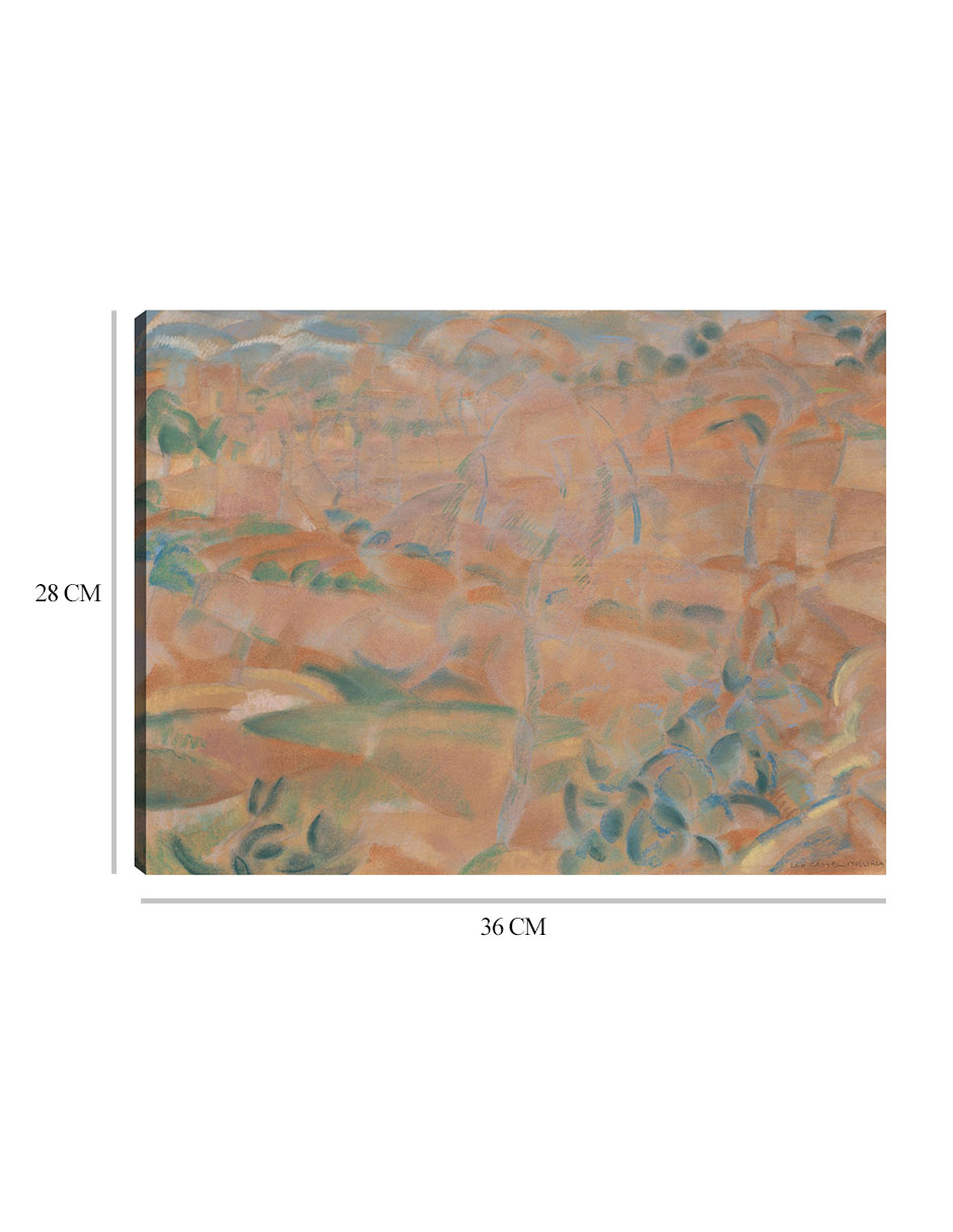 Foto 7 pulgar | Cuadro Decorativo - Paisaje De Mallorca (1914)- Leo Gestel - Religión - 28x36 - Impresión En Lienzo - Fine Art Tj