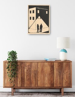 Foto 2 | Cuadro Decorativo - El Encuentro (1924)- Mikuláš Galanda - Fotografía - 77x102 - Impresión En Lienzo - Fine Art Tj