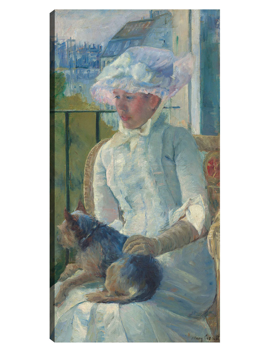 Foto 2 pulgar | Cuadro Decorativo - Chica Joven En Una Ventana- Mary Cassatt - Fotografía - 46x89 - Impresión En Lienzo - Fine Art Tj