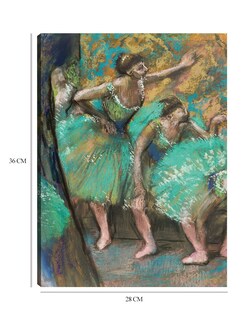 Foto 6 | Cuadro Decorativo - Los Bailarines- Edgar Degas - Fotografía - 28x36 - Impresión En Lienzo - Fine Art Tj