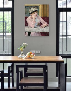 Foto 4 | Cuadro Decorativo - Brandy De Ciruelas- Edouard Manet - Fotografía - 28x36 - Impresión En Lienzo - Fine Art Tj